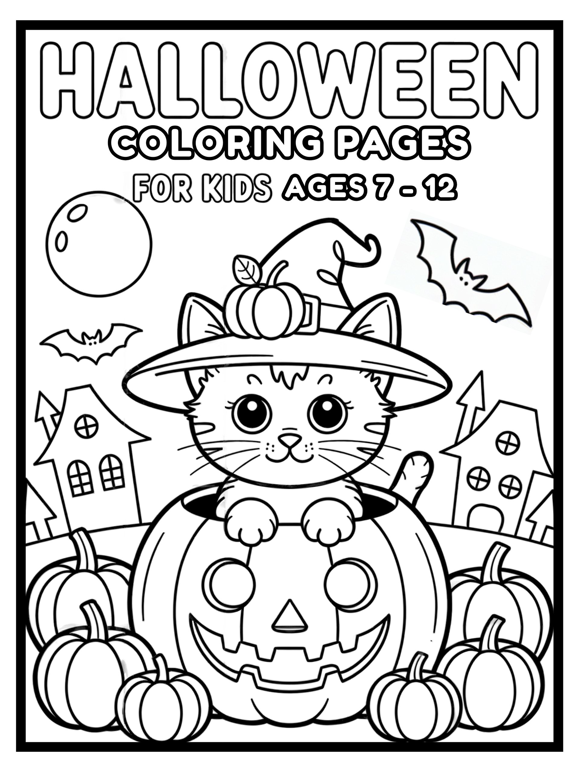 👻 150 Fun & Spooky Halloween Coloring Pages for Kids product image (5)