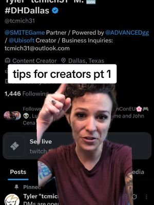 content creators I am begging you please link me your stats and have your email easily accessible!! thank you @tcmitch31 for letting me showcase your profile!  #contentcreator #tipsforcreators #twitch #tiktok #fyp #youtube #creator #creatorinsights #sponsorships #videogames #gaming #tiktokgaming 