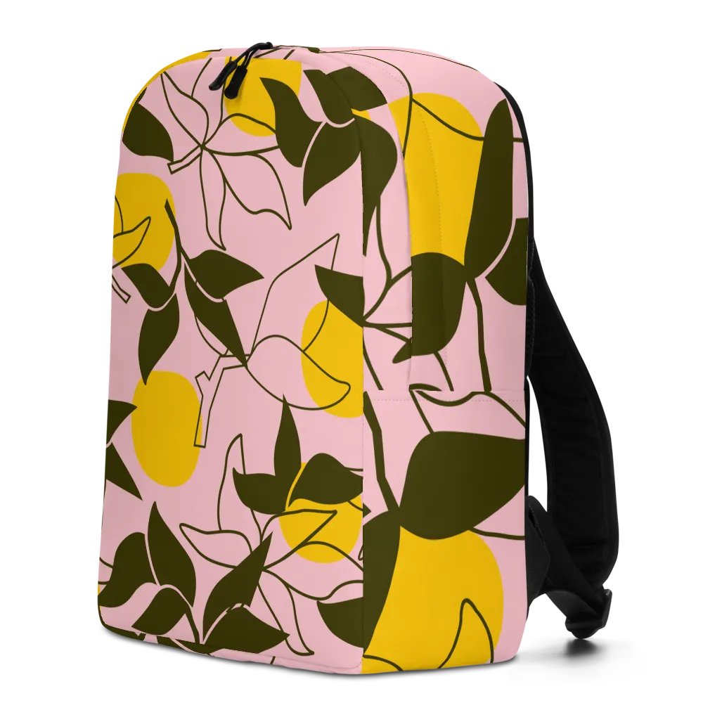 Leafy Elegance All-Over Backpack product image (2)