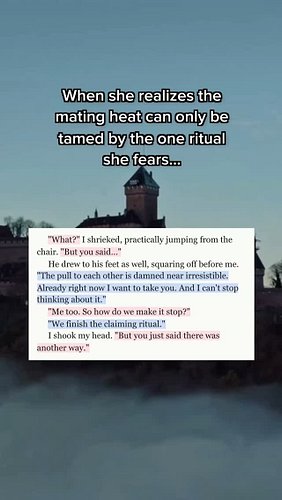 The claiming ritual is the only way?! This fantasy romance book will have you obsessed. #fatedmates #fantasyromancebooks #Dra...