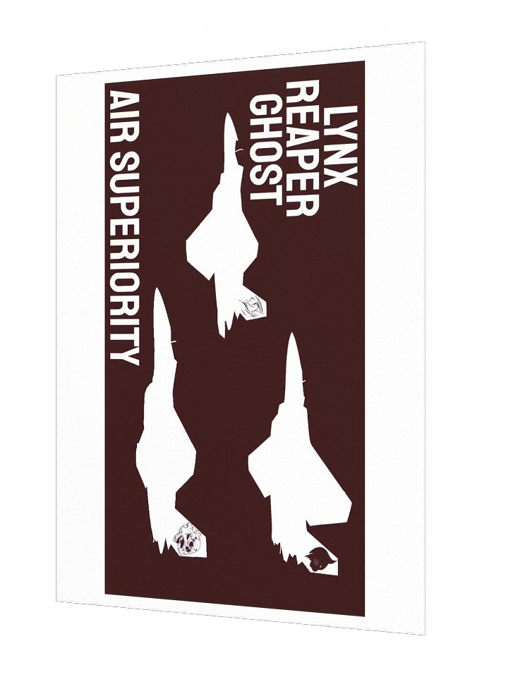 Lynx, Reaper, Ghost Poster product image (2)