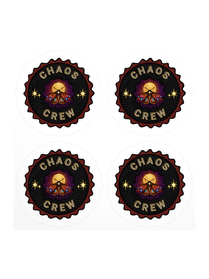 Chaos Crew Official Logo Stickers product image (3)