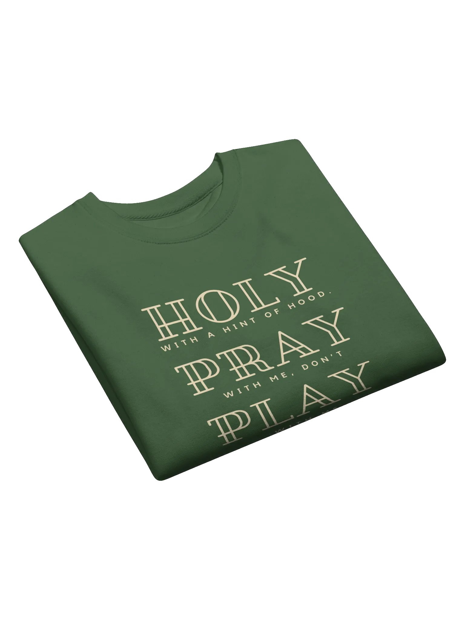 Holy With a Hint of Hood Sweatshirt (Dark Colors) product image (6)