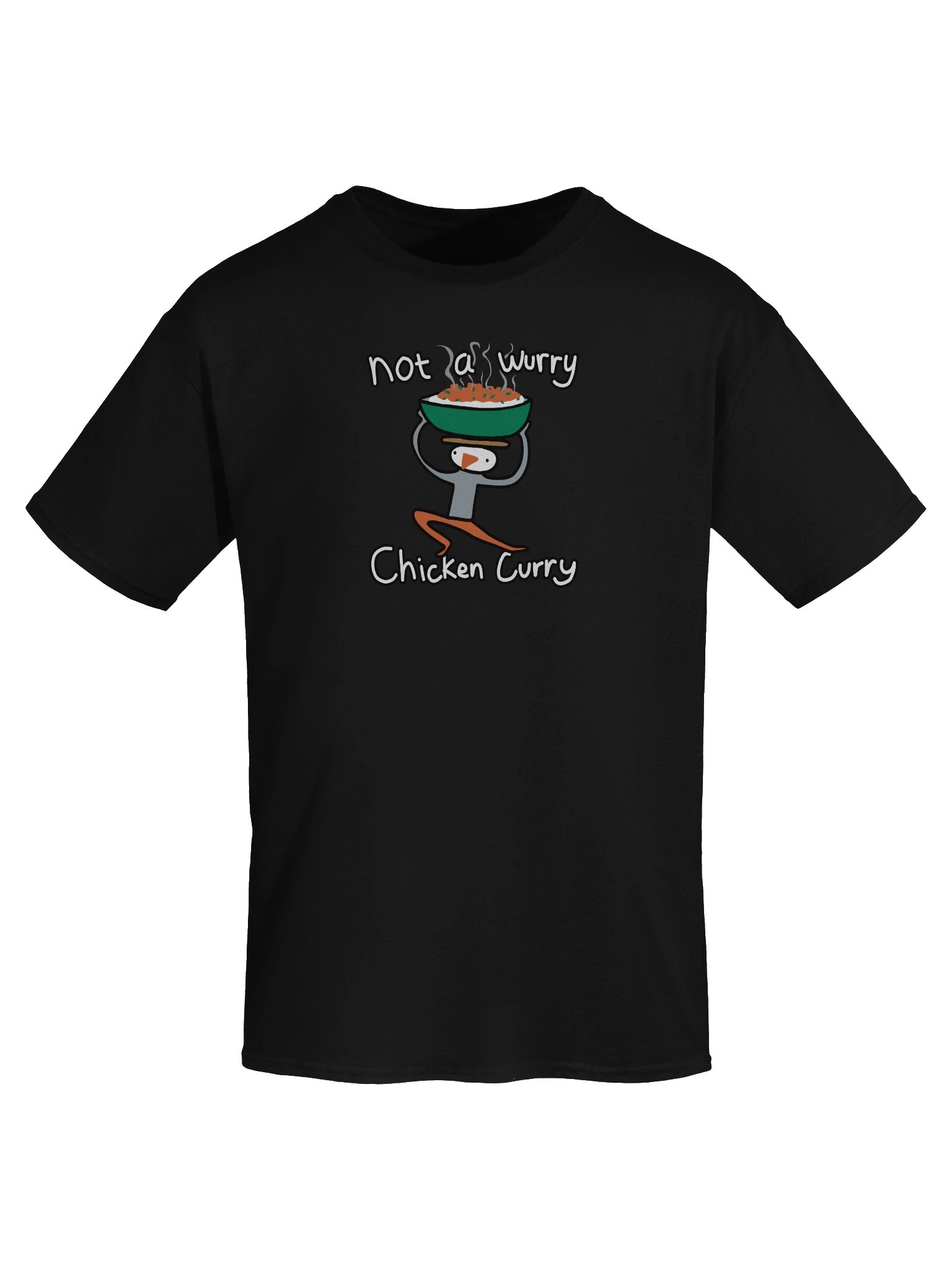 Not a Wurry Chicken Curry Shirt product image (62)
