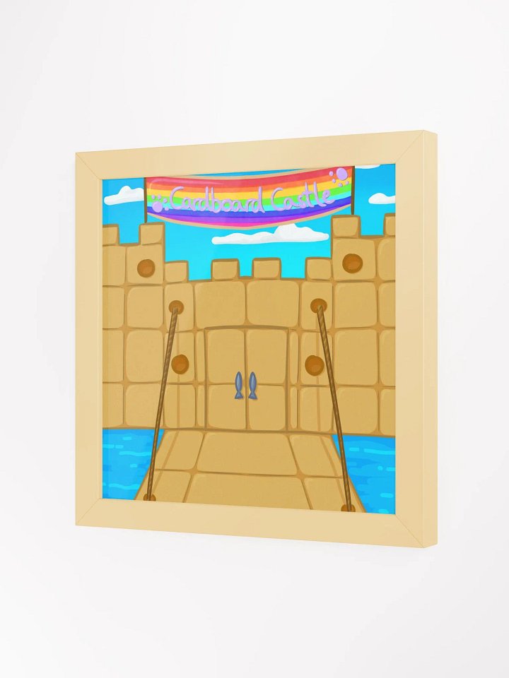 Pride Cardboard Castle Framed Picture product image (25)