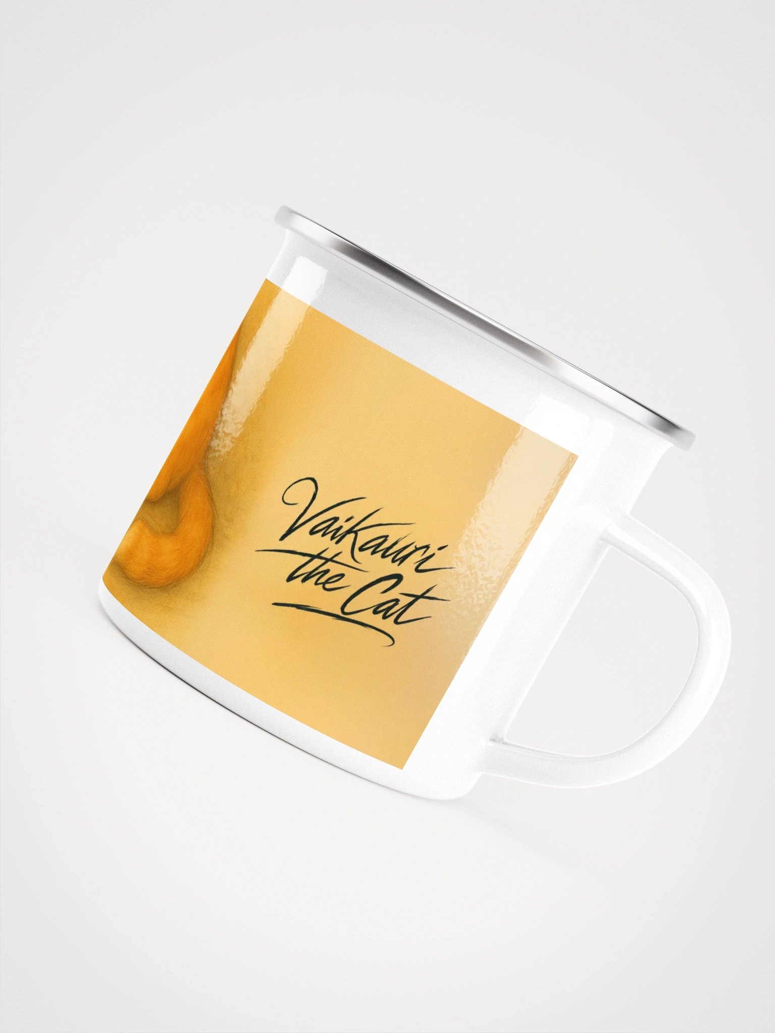 Vaikauri The Cat Enamel Adventure Mug product image (5)