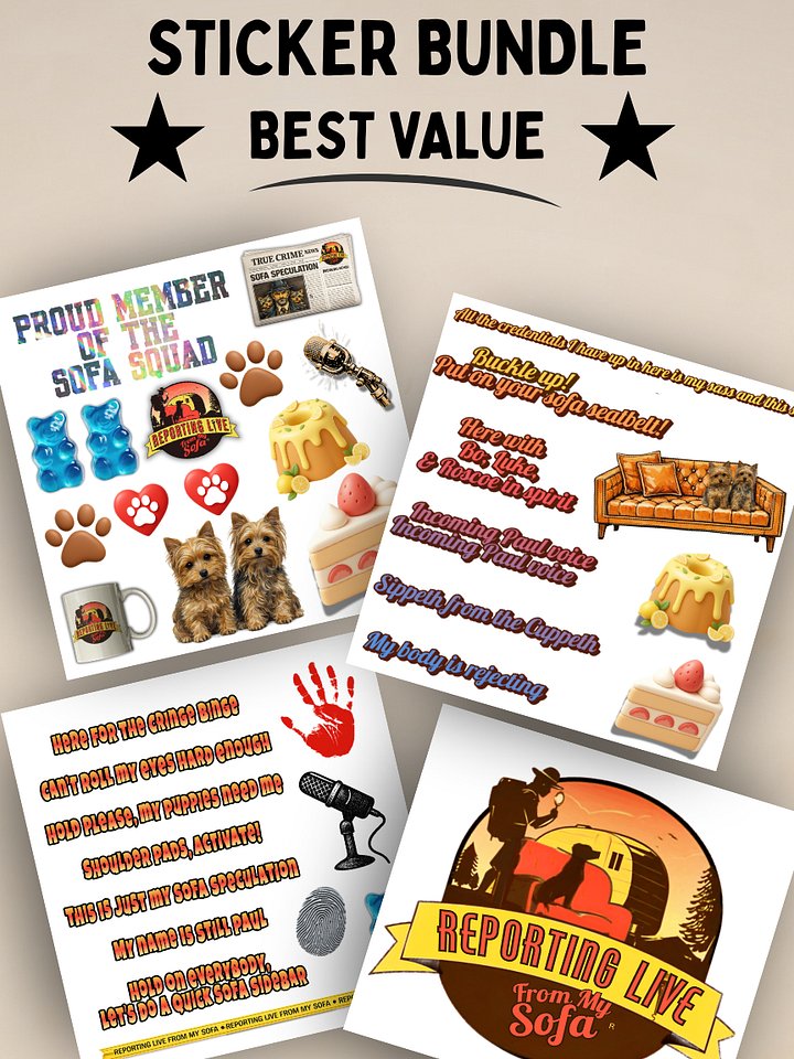 Sofa Squad Sticker Bundle Pack product image (1)
