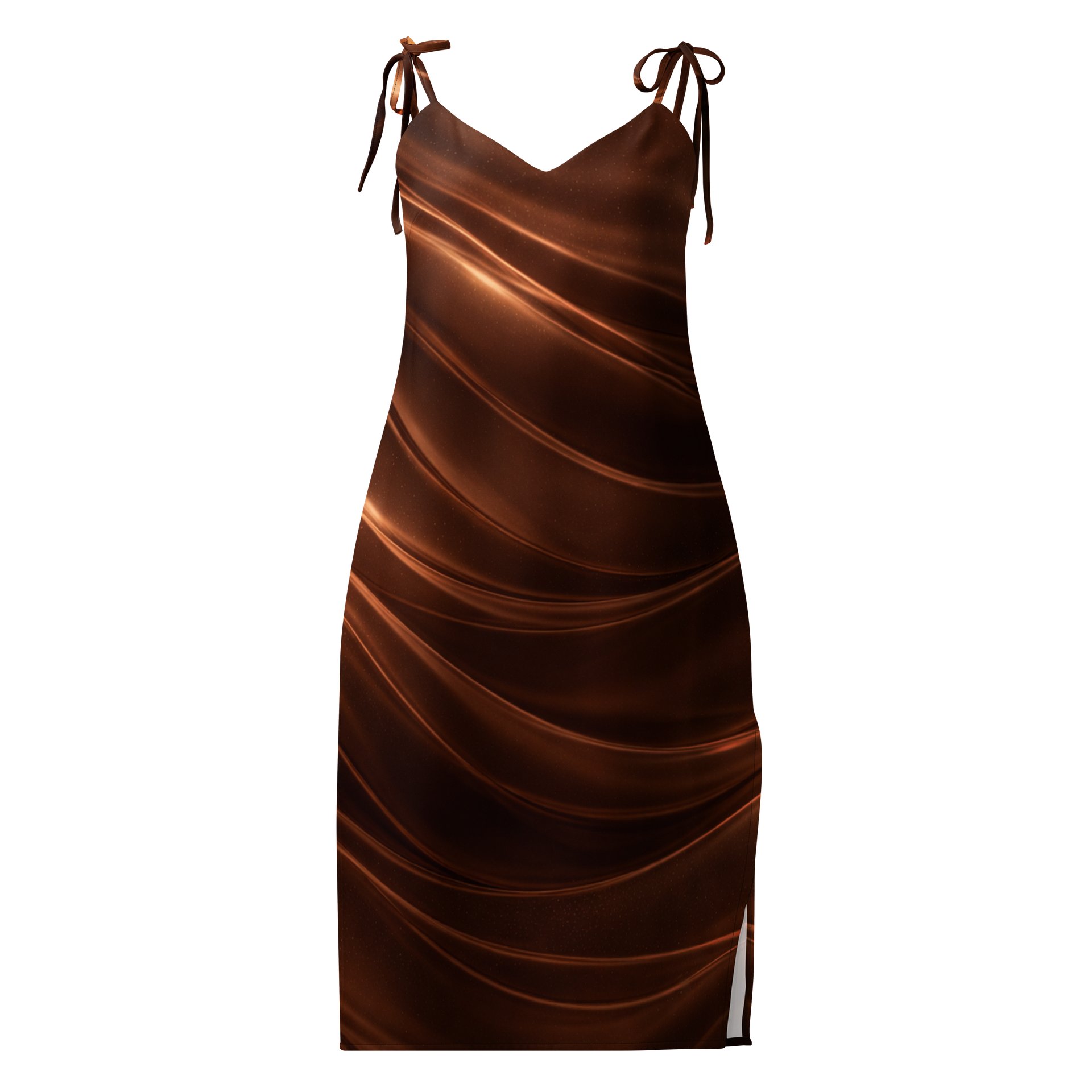 LetshyGo Chocolate midi dress product image (3)