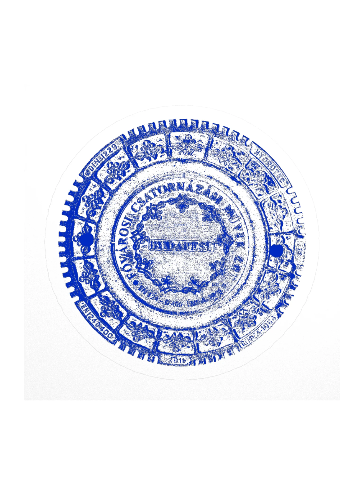 Budapest Sewer Works Sticker product image (1)