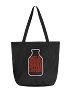 Milk Drinkers Make Better Lovers – Bold Bottle Print - Tote Bag no.3 – Exclusive M‑Art &amp; Design Statement Wear
