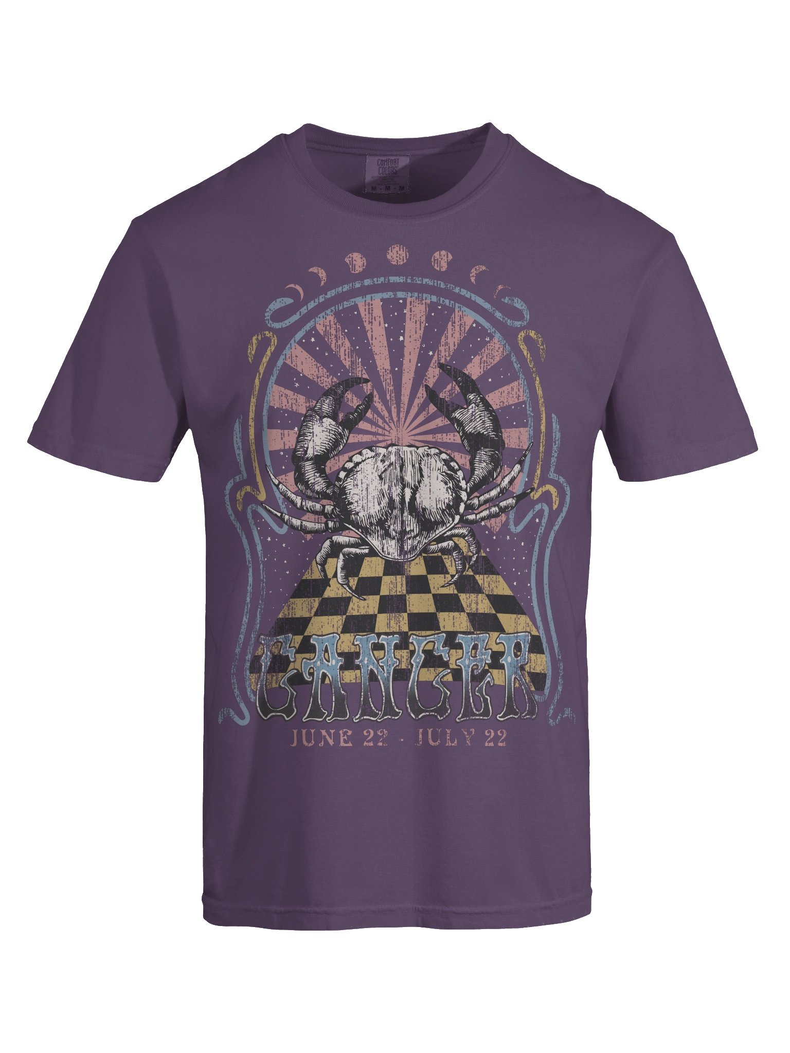 Cancer Zodiac Shirt – June 22 to July 22 Astrology Graphic Tee product image (38)