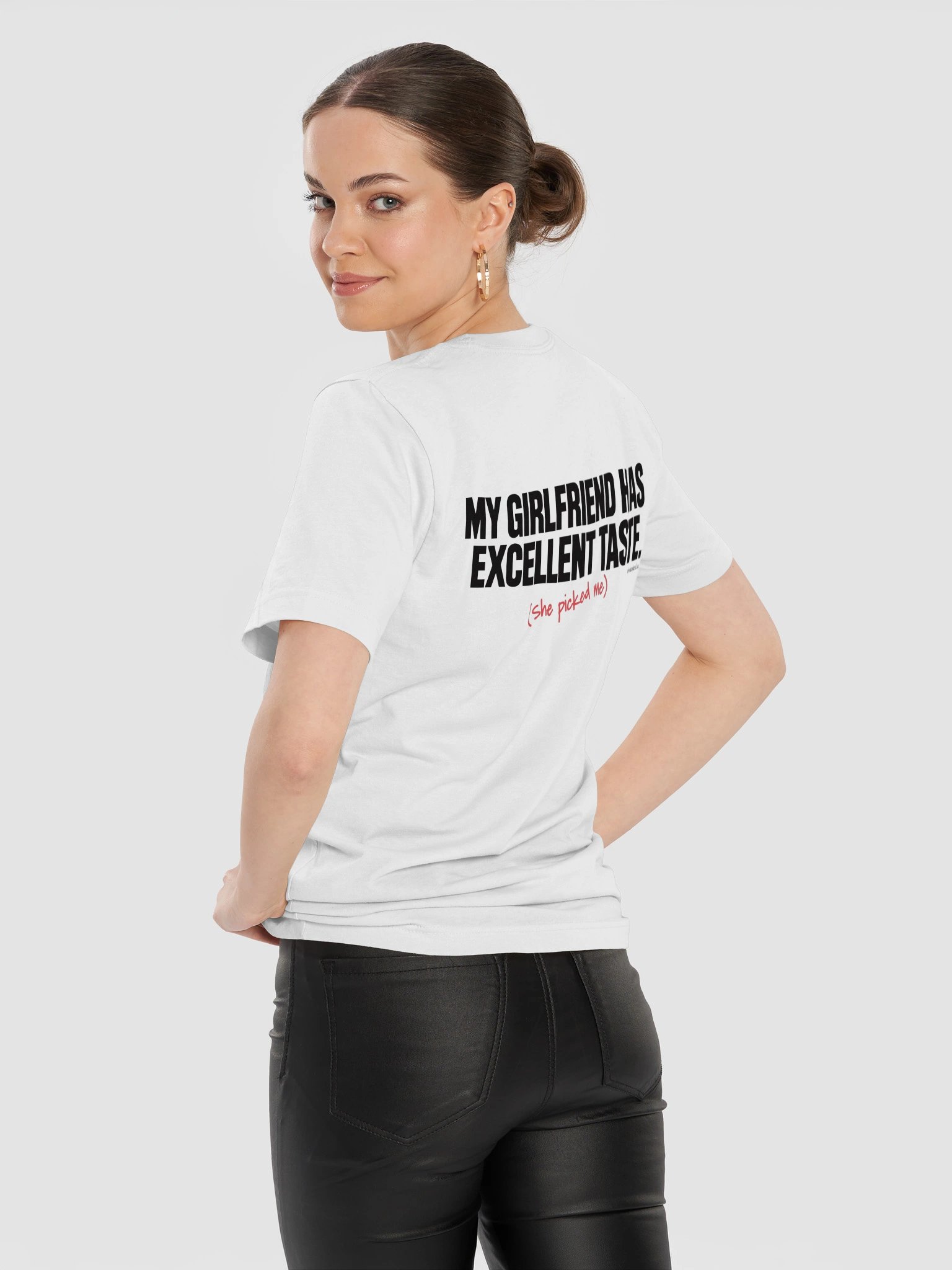 My Girlfriend Has Excellent Taste Tee product image (12)
