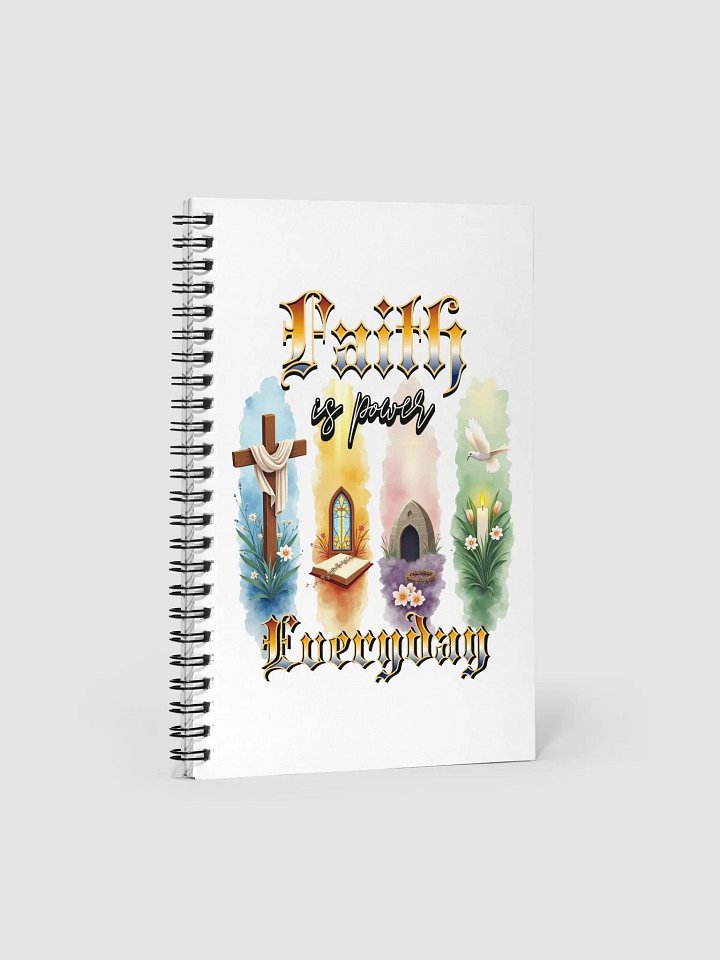Faith Is Power Everyday Reflections Spiral Notebook product image (2)