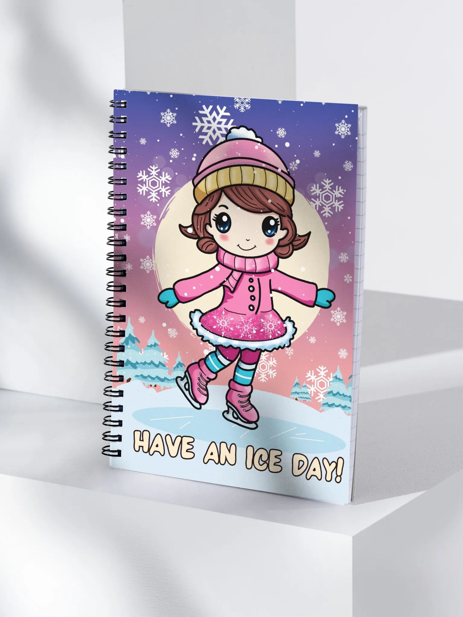 Have an Ice Day Notebook product image (4)