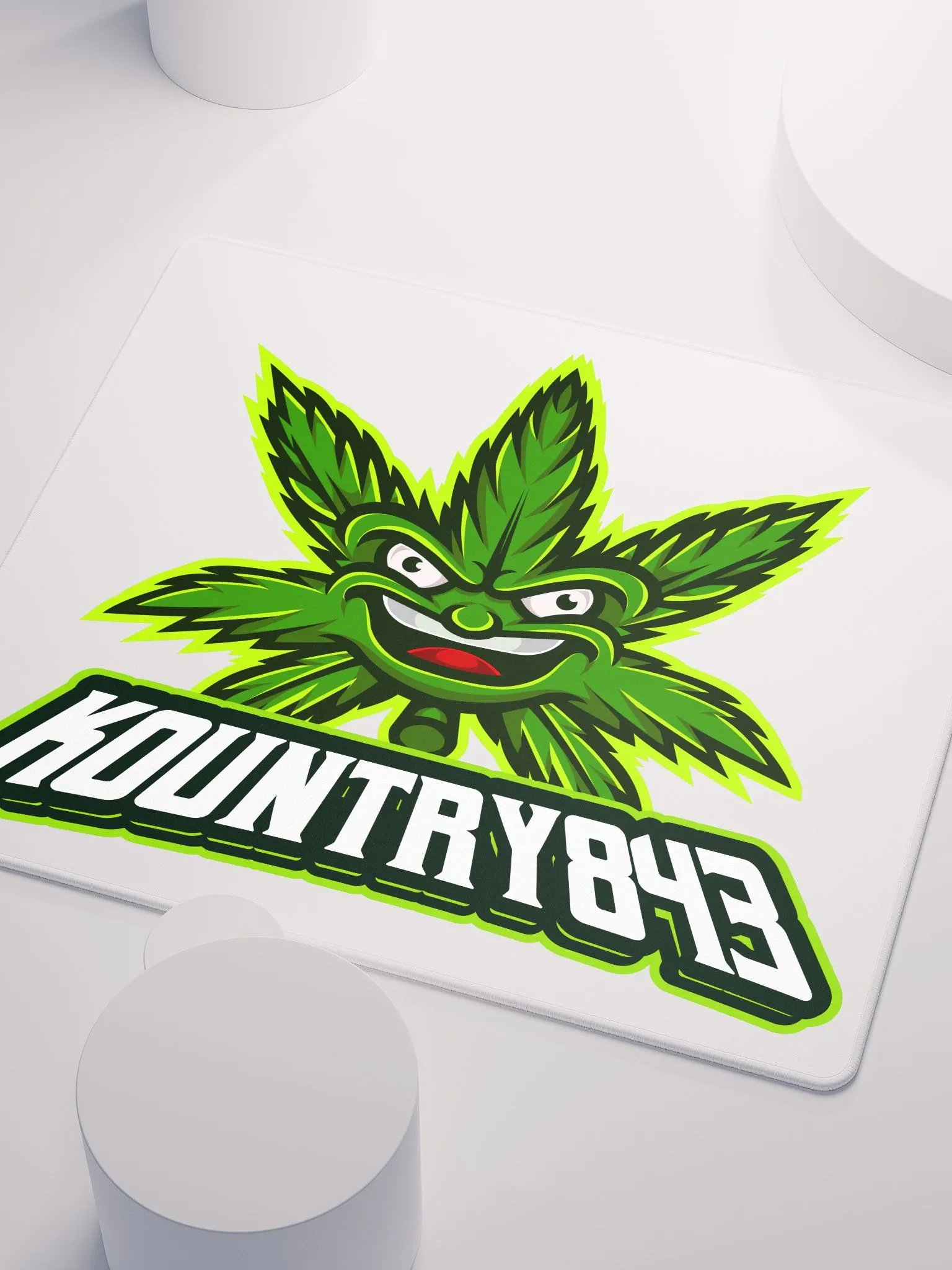 Kountry Cannabis Logo Gaming Mouse Pad product image (6)