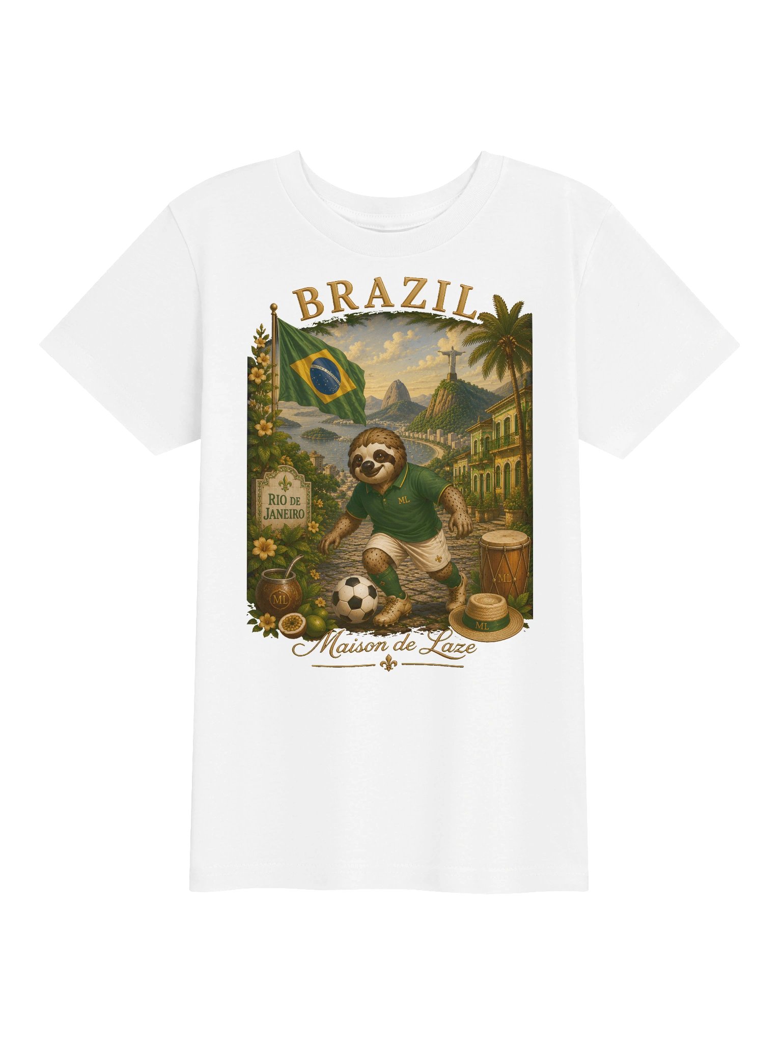 Brazil Kids' T-Shirt — World Collection product image (1)