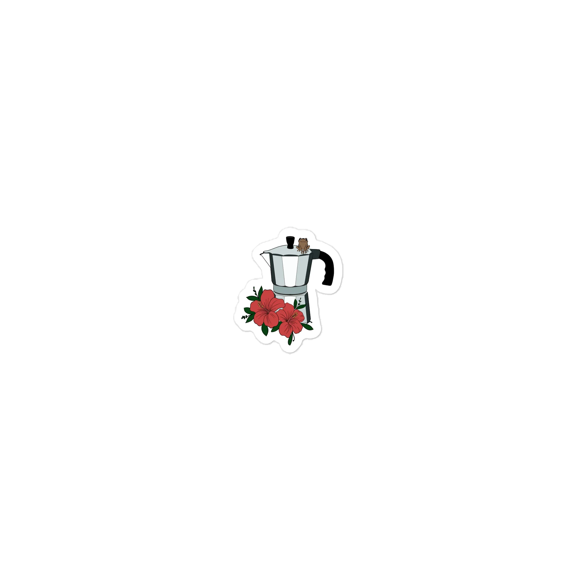 Cafetera Boricua (Sticker) product image (1)