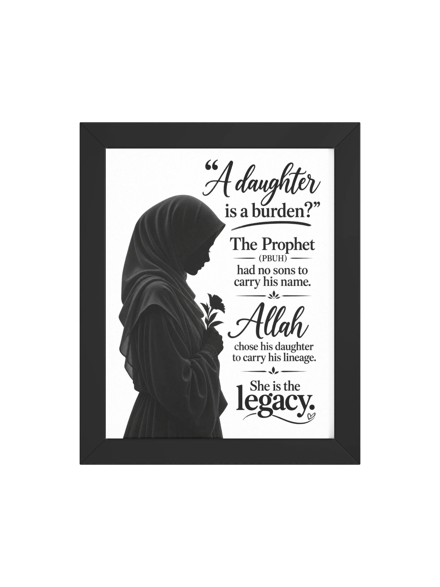 Daughters Lineage - Framed Poster product image (4)