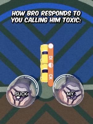 Bro Doesn't Care If He's Toxic 💀 #rocketleague #rocketleagueclips #rocketleaguefunny #rocketleaguememes #rltok 