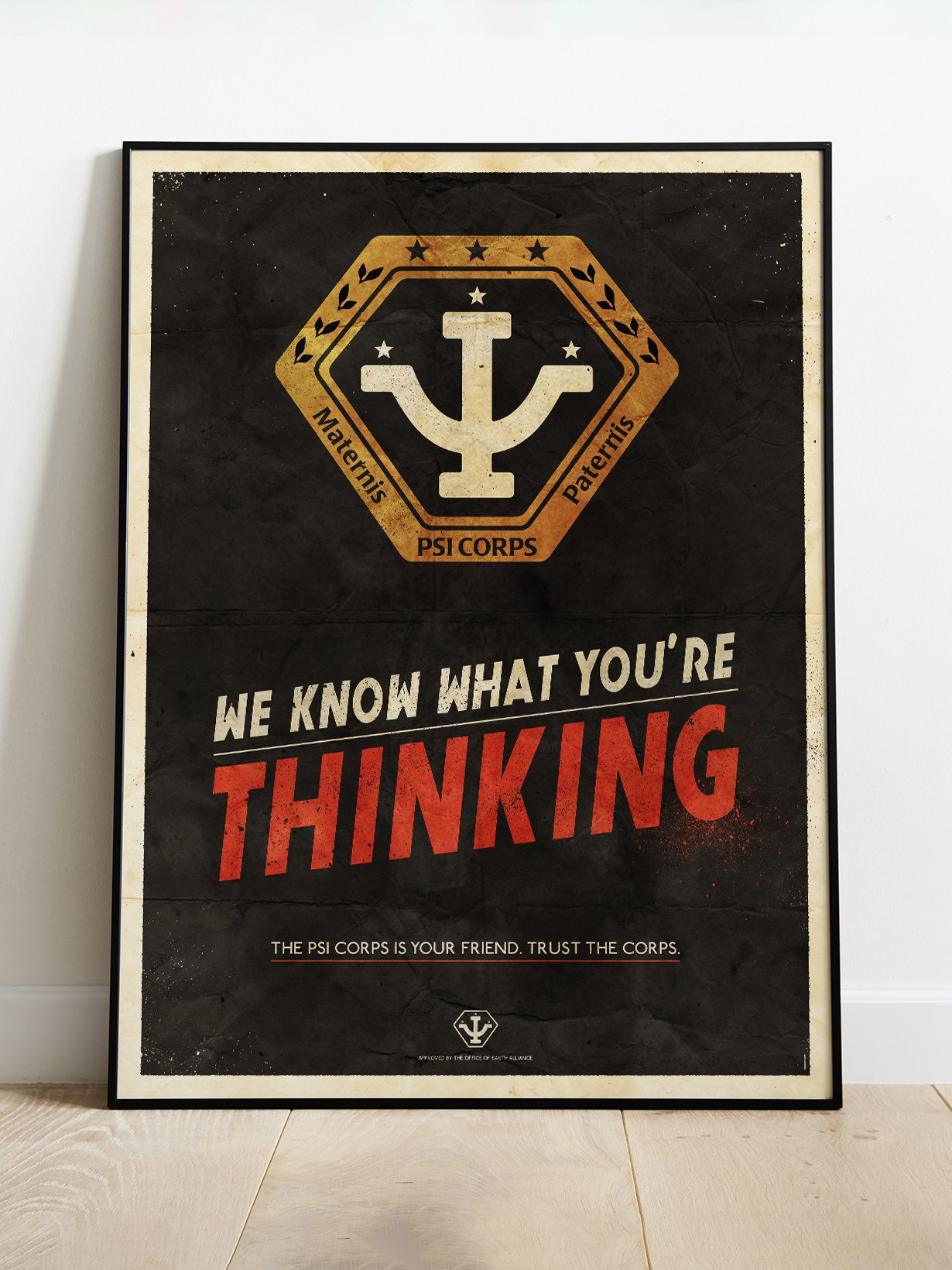 Psi Corps Propaganda - Art Print product image (1)