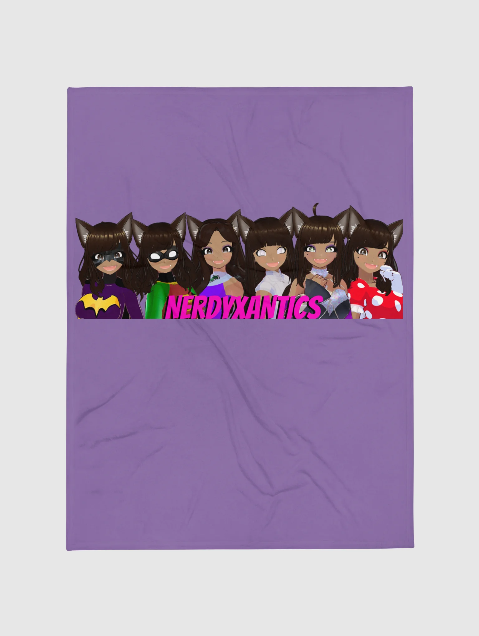 [Let’s get nerdy] Throw Blanket product image (1)