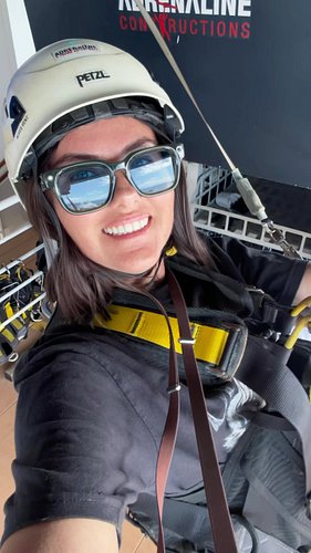 POV: I thought it looked fun... until they clipped me in 😂
Would you actually do this on a cruise ship?
YES or absolutely NOT...