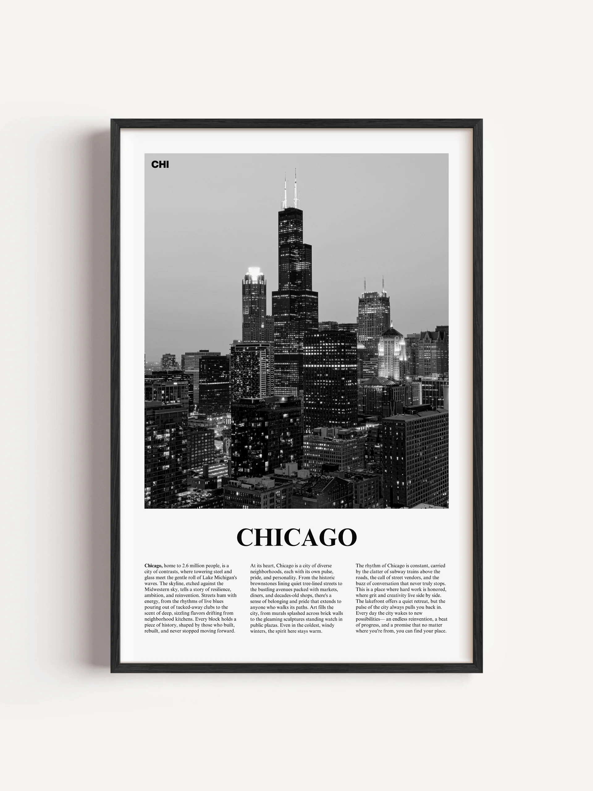 Chicago 04 Newspaper Poster product image (5)