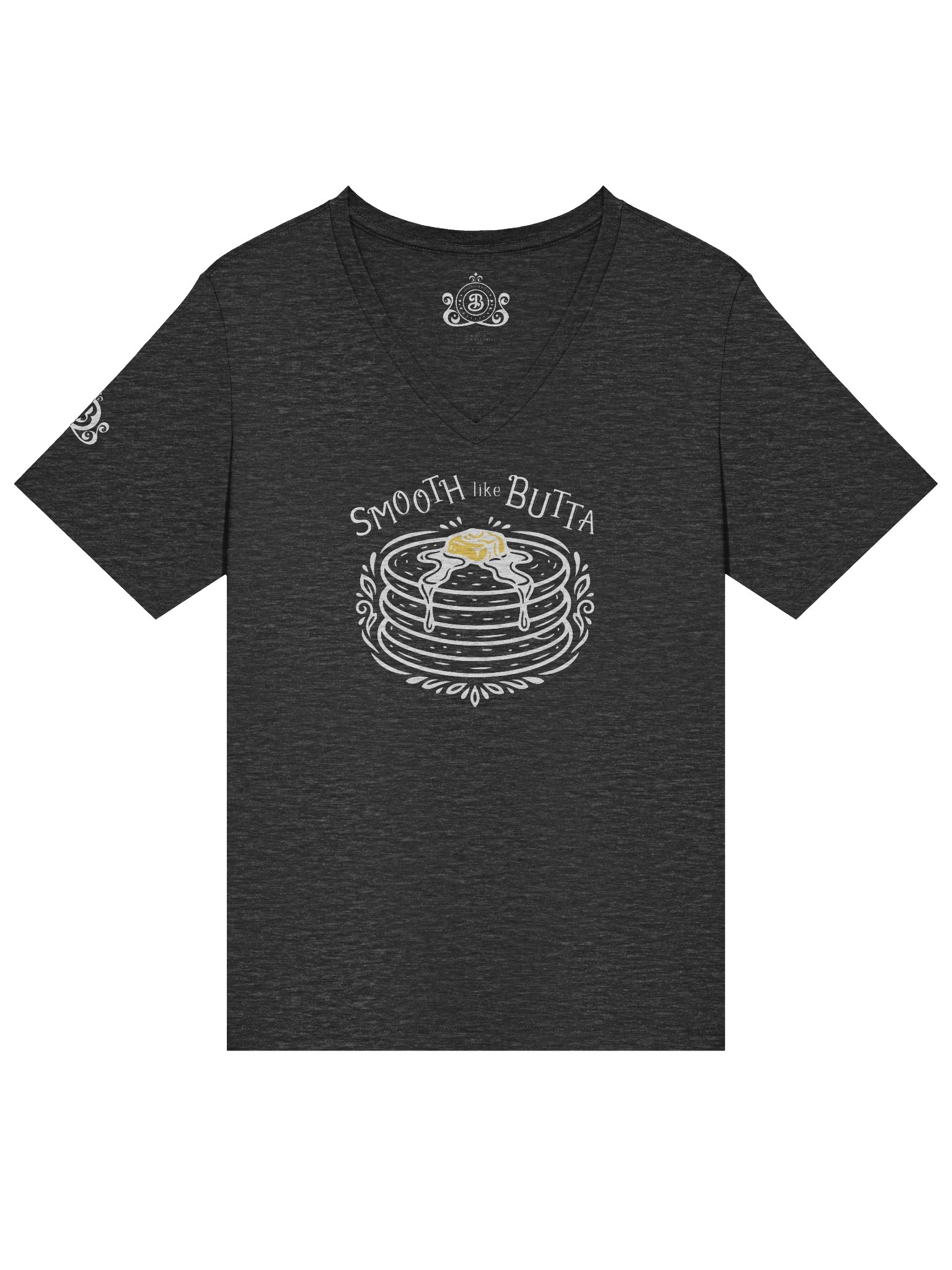Smooth like Butta v-neck tee product image (12)