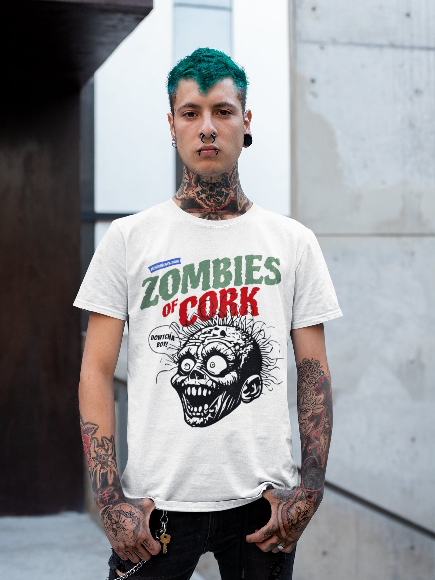 “Dowtcha Kid!” – Original Zombie Tot Logo Tee product image (2)