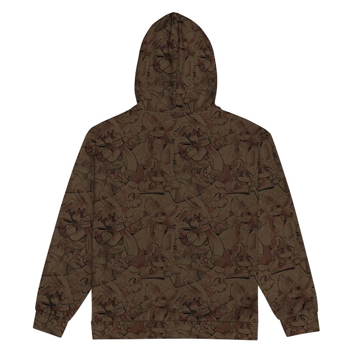 doodle page all-over-print hoodie product image (2)