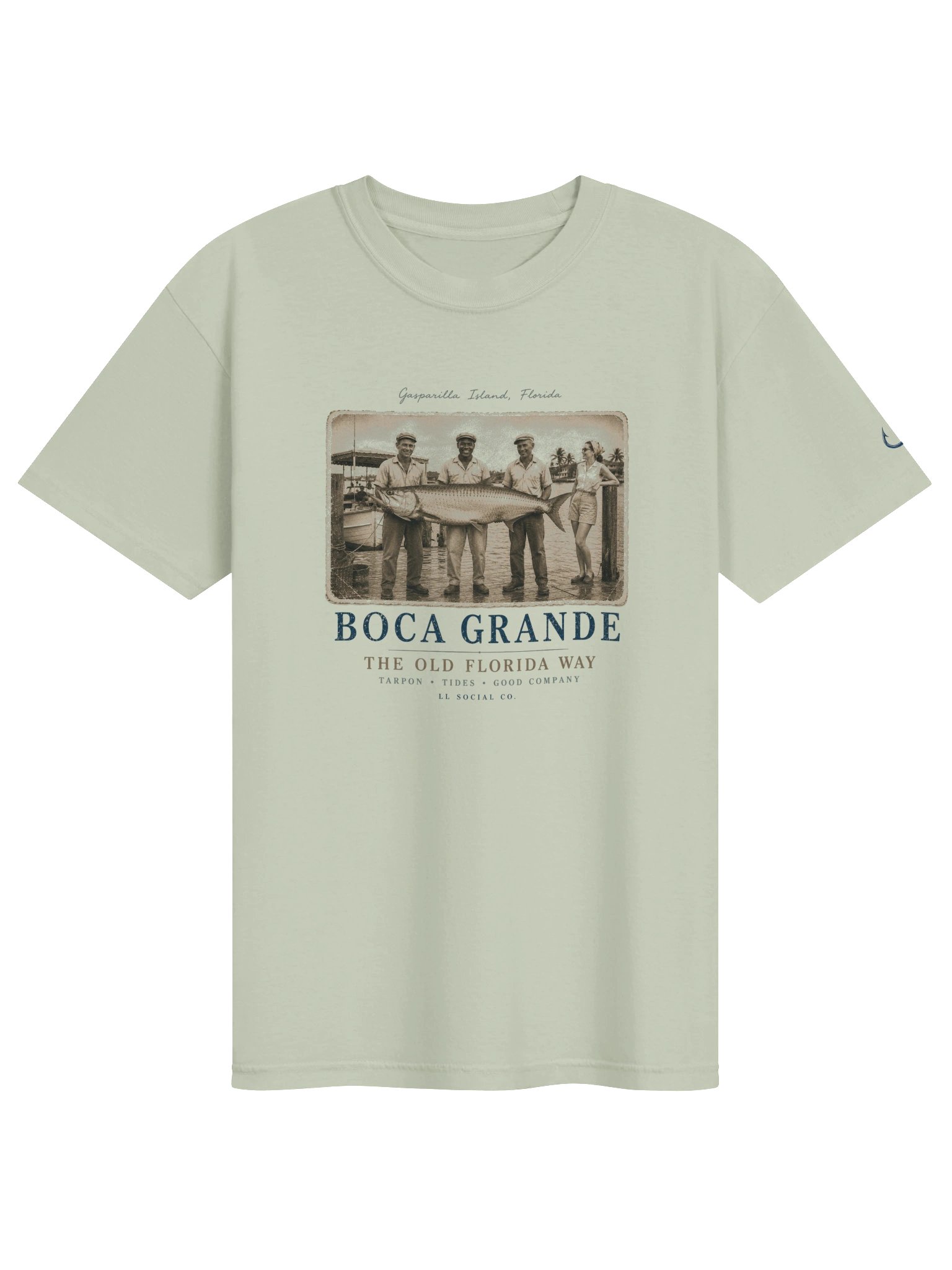 LL Social Co. The Old Florida Way Tee — Boca Grande product image (1)