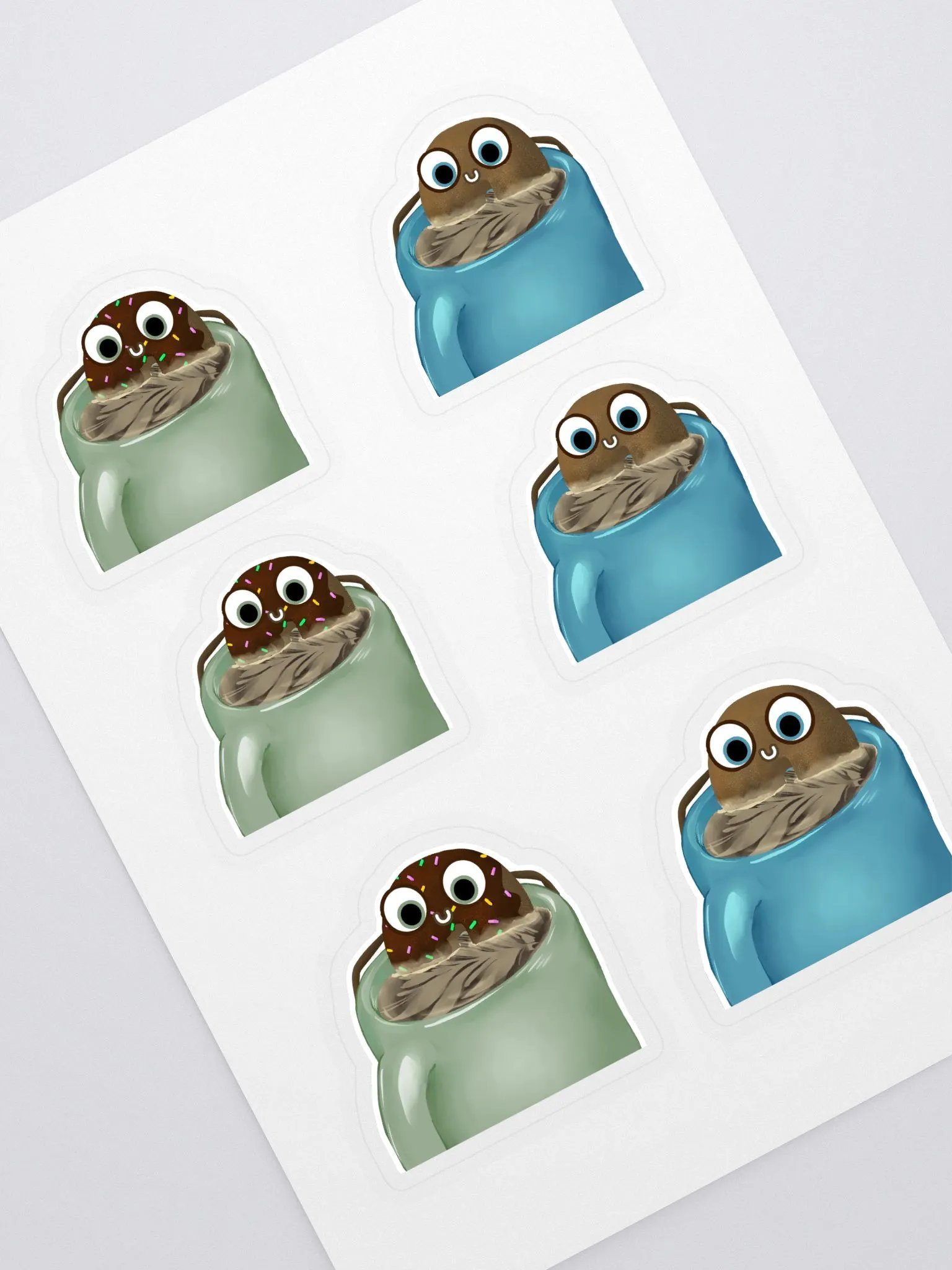 Mug Buddy Sticker Sheet product image (1)
