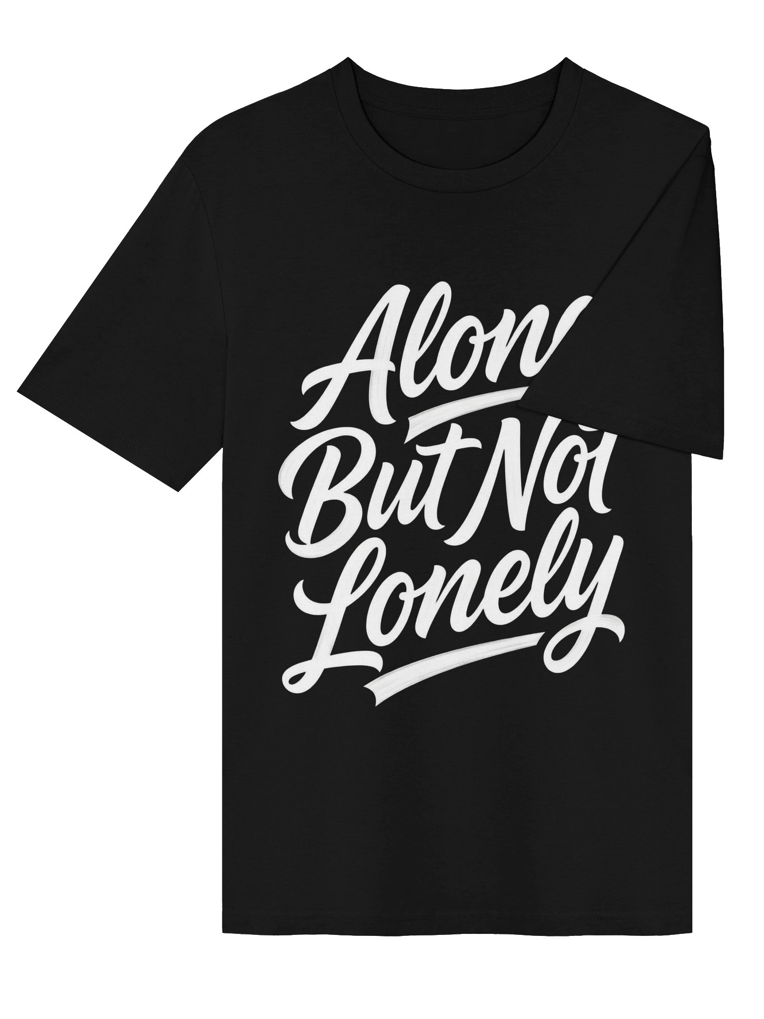 Alone But Not Lonely T-shirt product image (4)