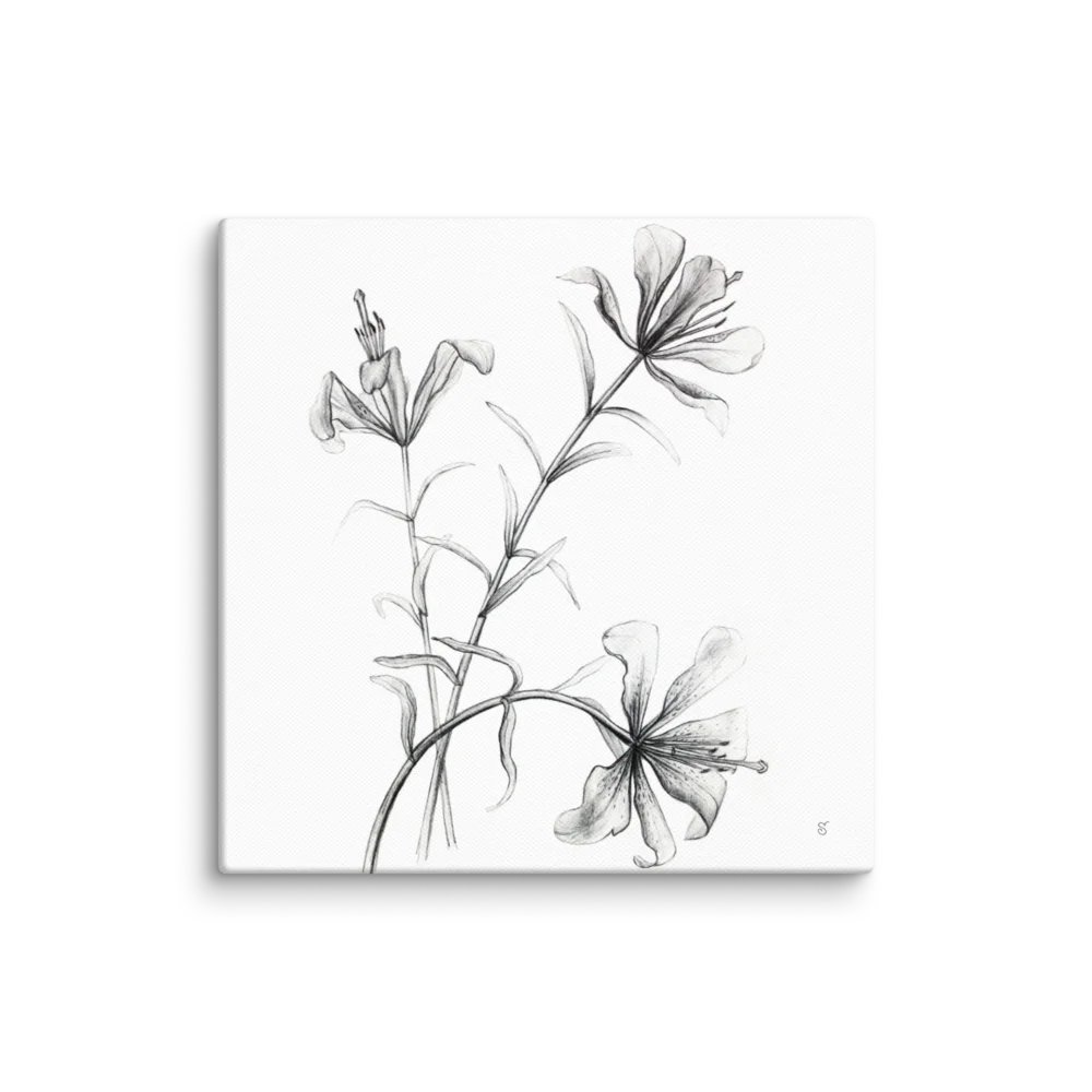 Blossom Canvas Collection - Wild Elegant Flowers product image (1)