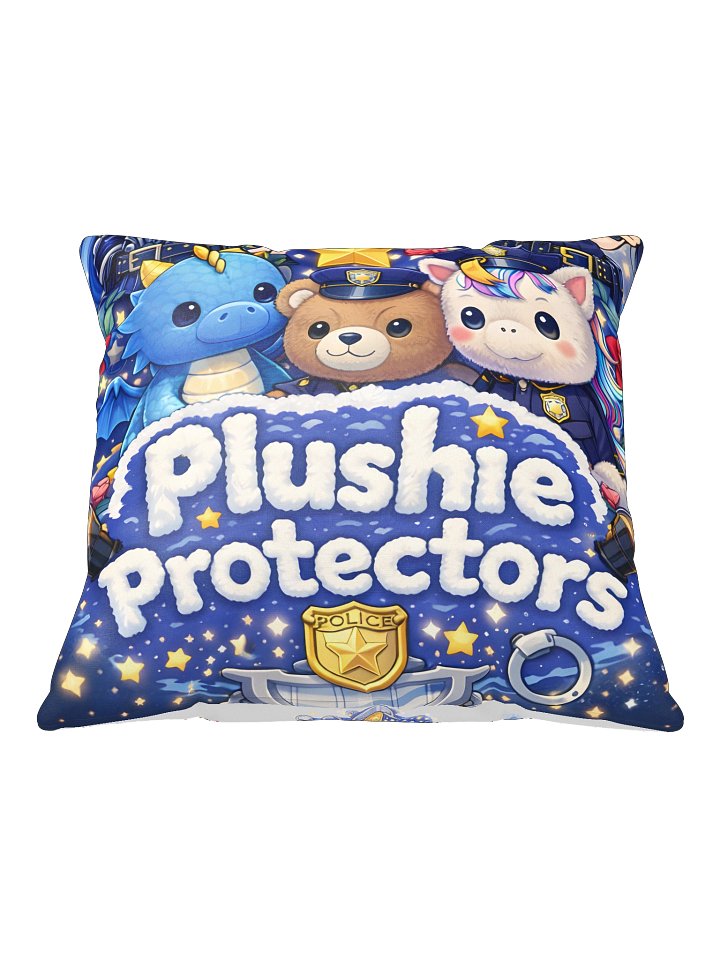 Plushie Protectors All-Over Print Square Pillow product image (2)