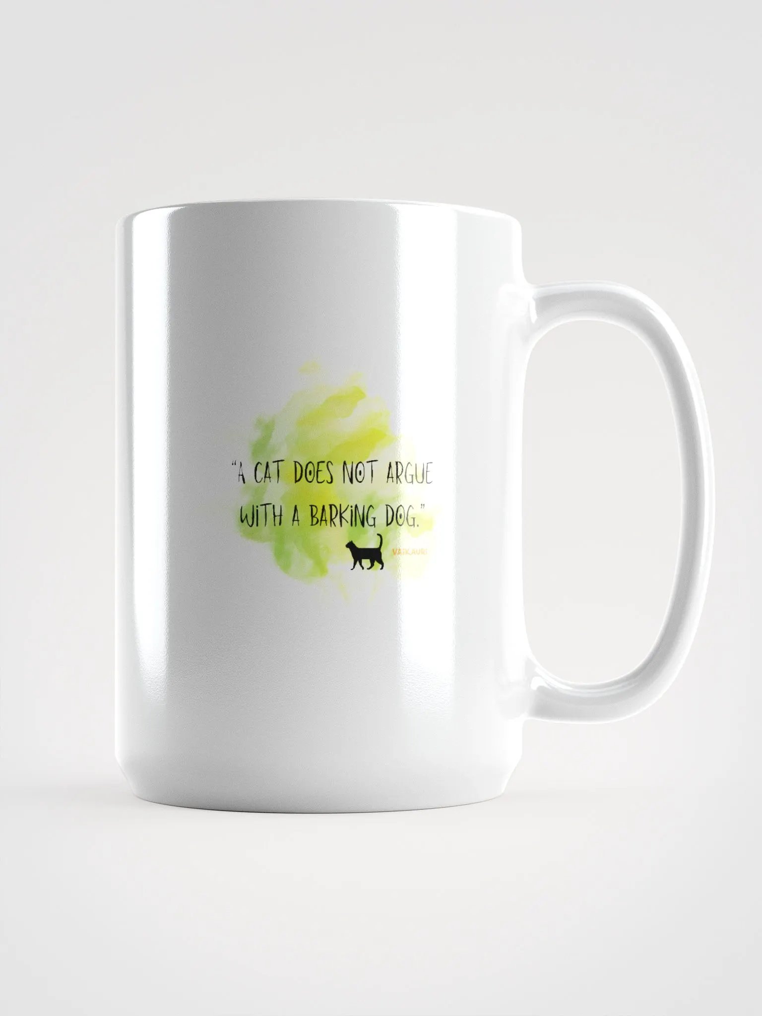 Vaikauri Cat Quote Mug product image (1)