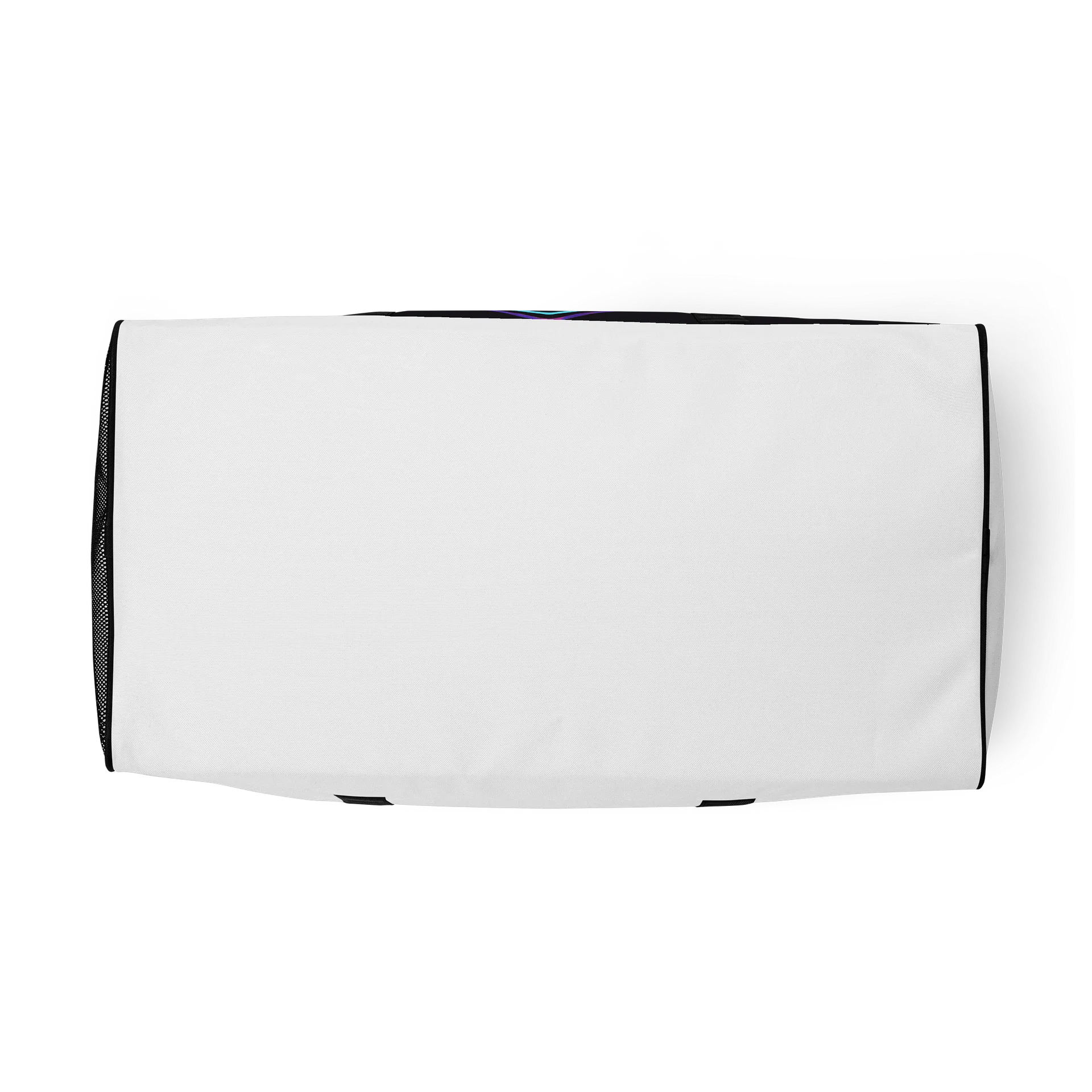 Neon Gaming Dreams All-Over Duffle Bag product image (5)