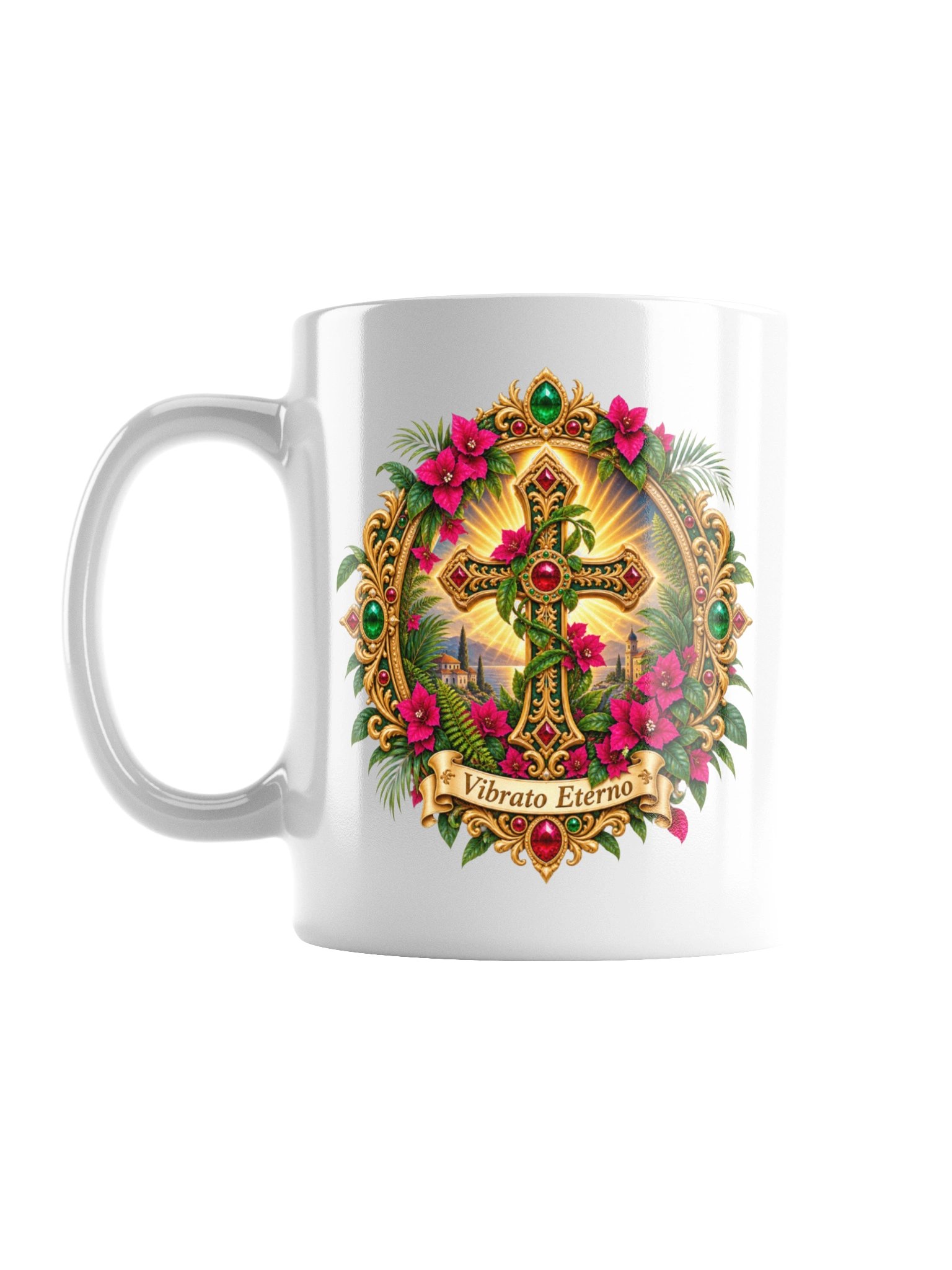 Vibrato Eterno Blooming Cross Mug product image (2)