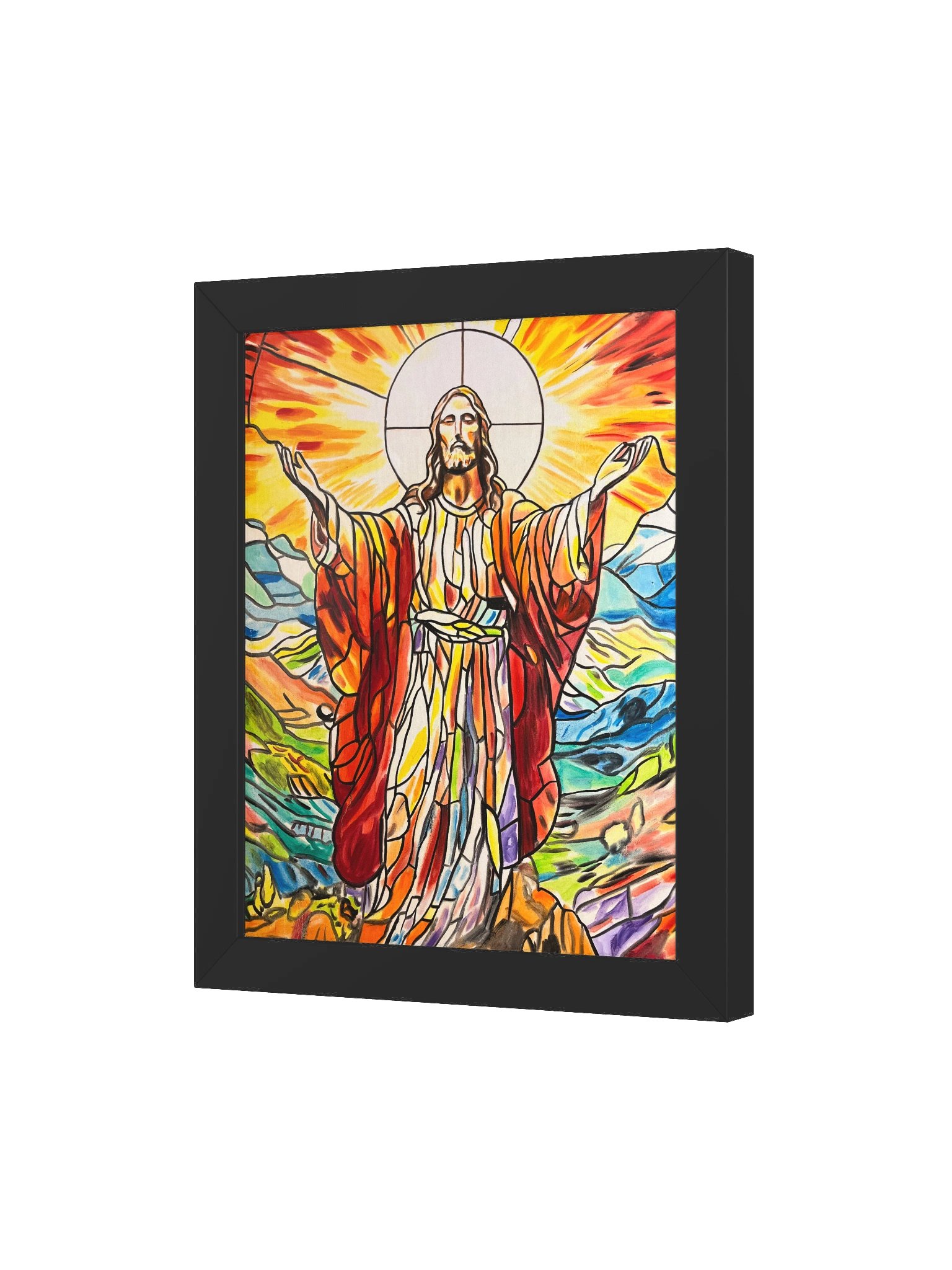 Good Shepherd by Warren Willowdale (Framed High-Quality Matte Poster) product image (3)