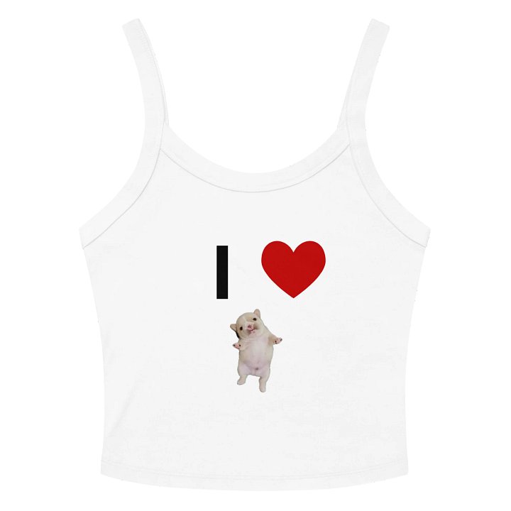 I HEART PIBBLE (tank top) - light colors product image (14)