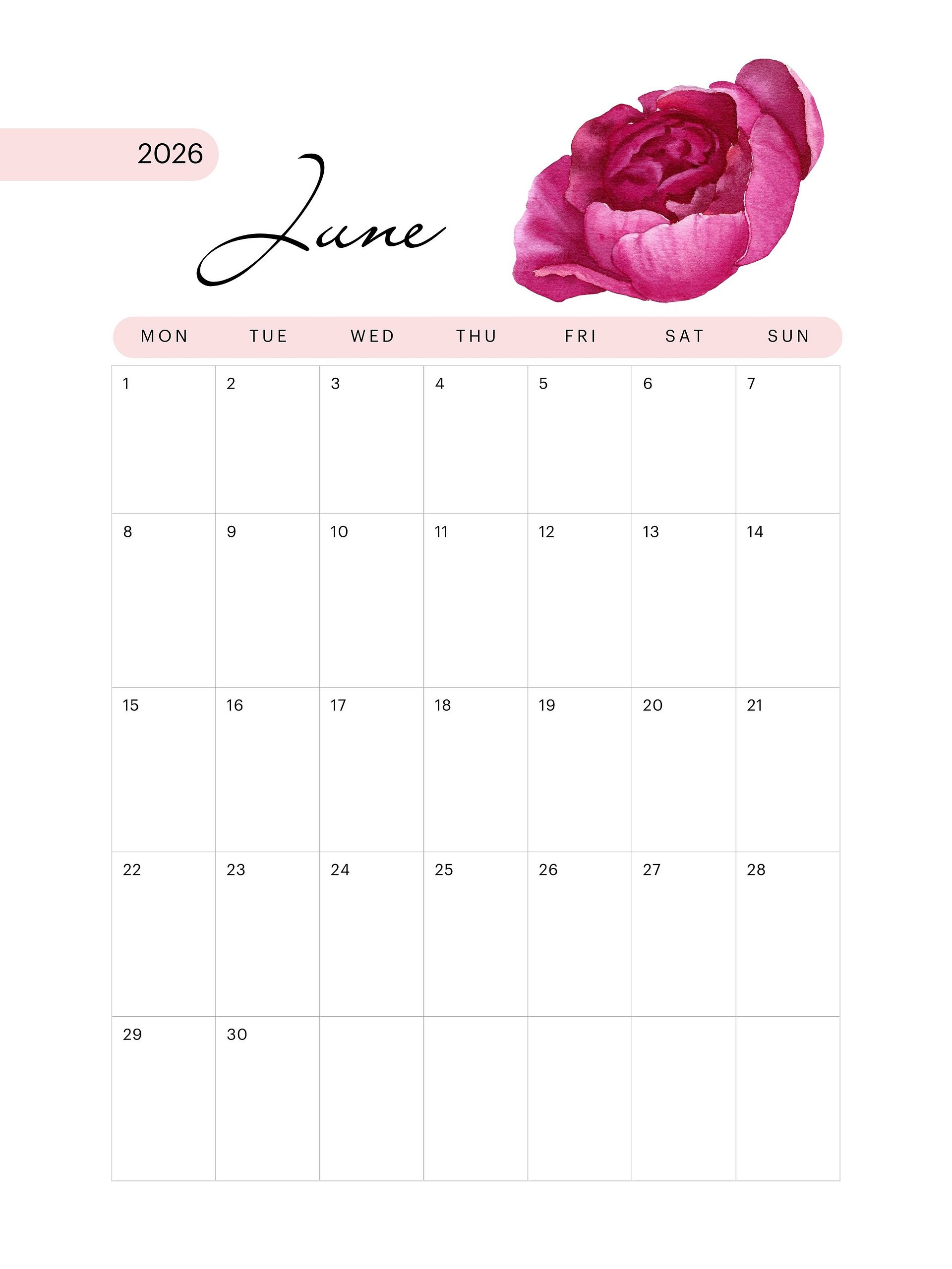 Calendar 2026 product image (2)