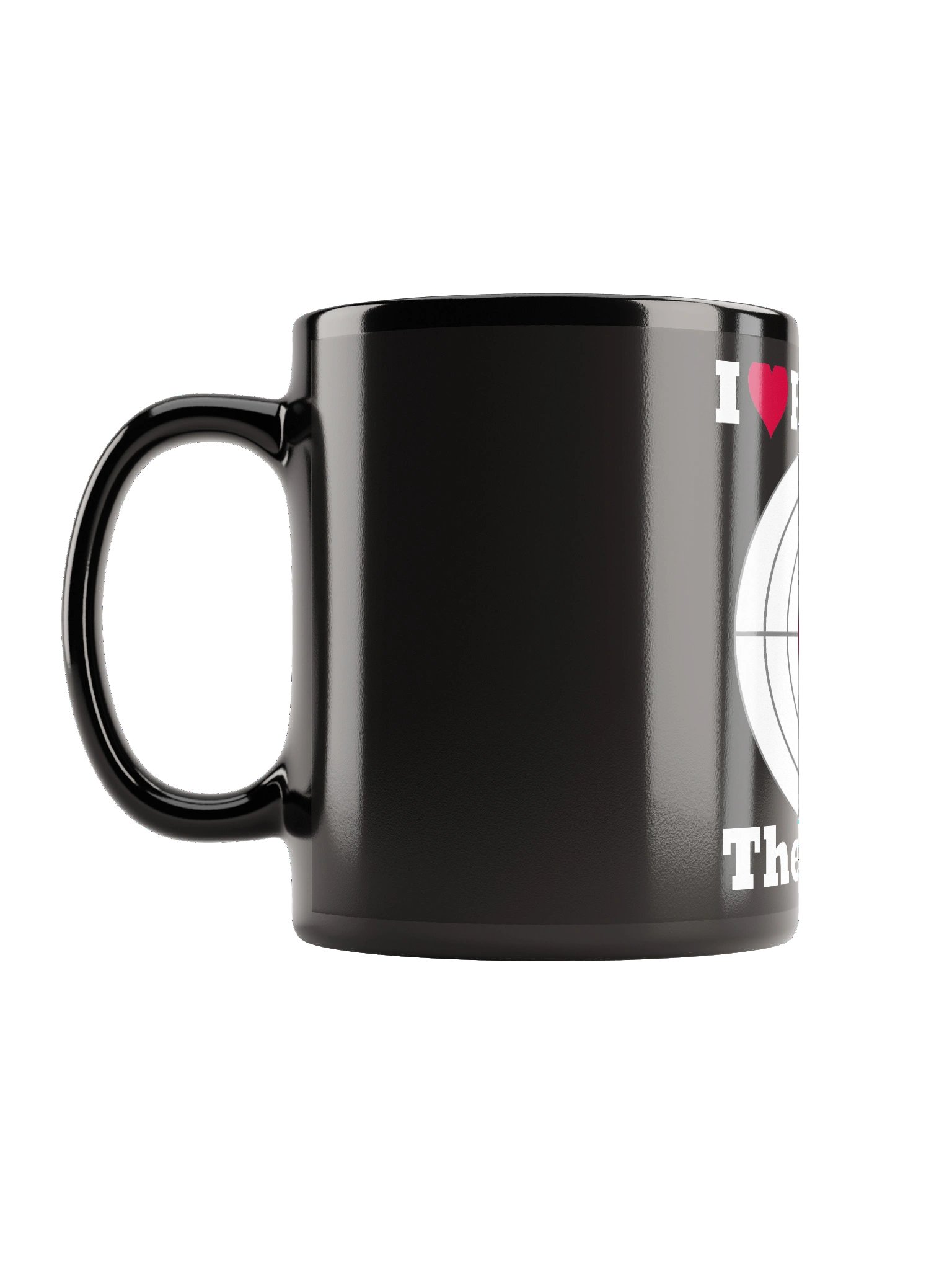 I LOVE Range Therapy Black Glossy Mug product image (4)