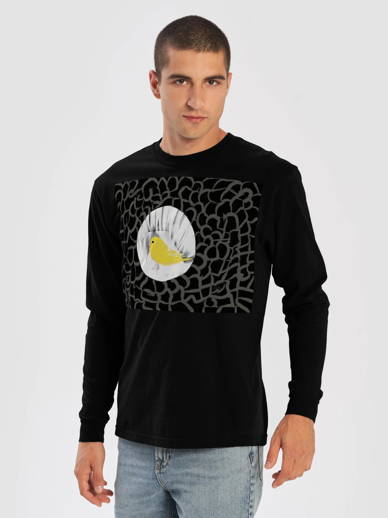 Canary In The Coalmine long sleeve tee product image (30)