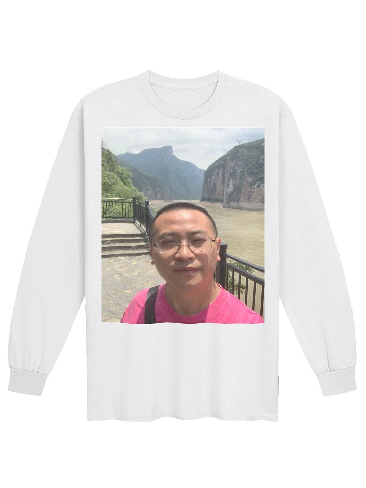 Gildan Ultra Cotton Long Sleeve T-Shirt:three gorges product image (2)