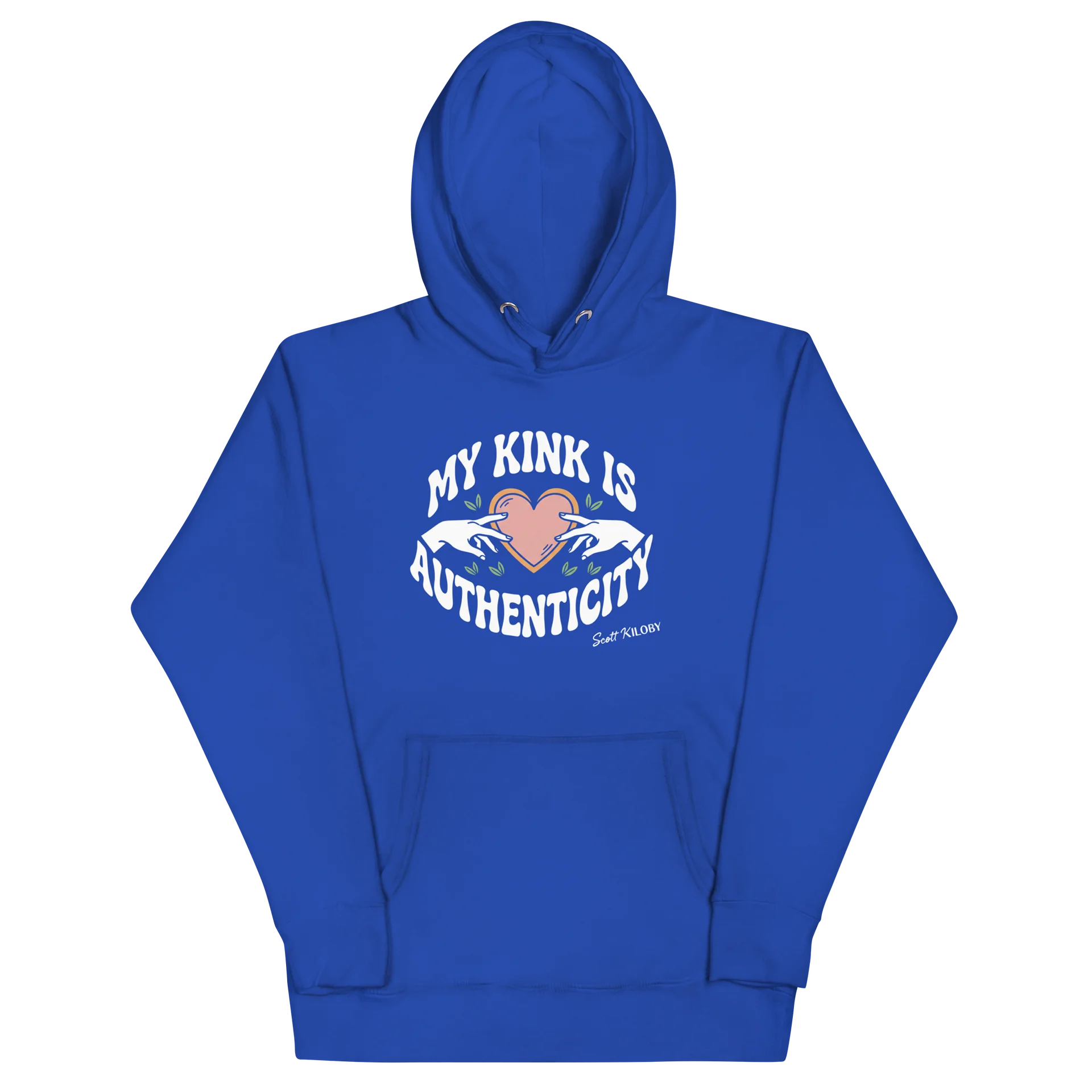 “My Kink Is Authenticity” Team Royal Unisex Hoodie product image (2)