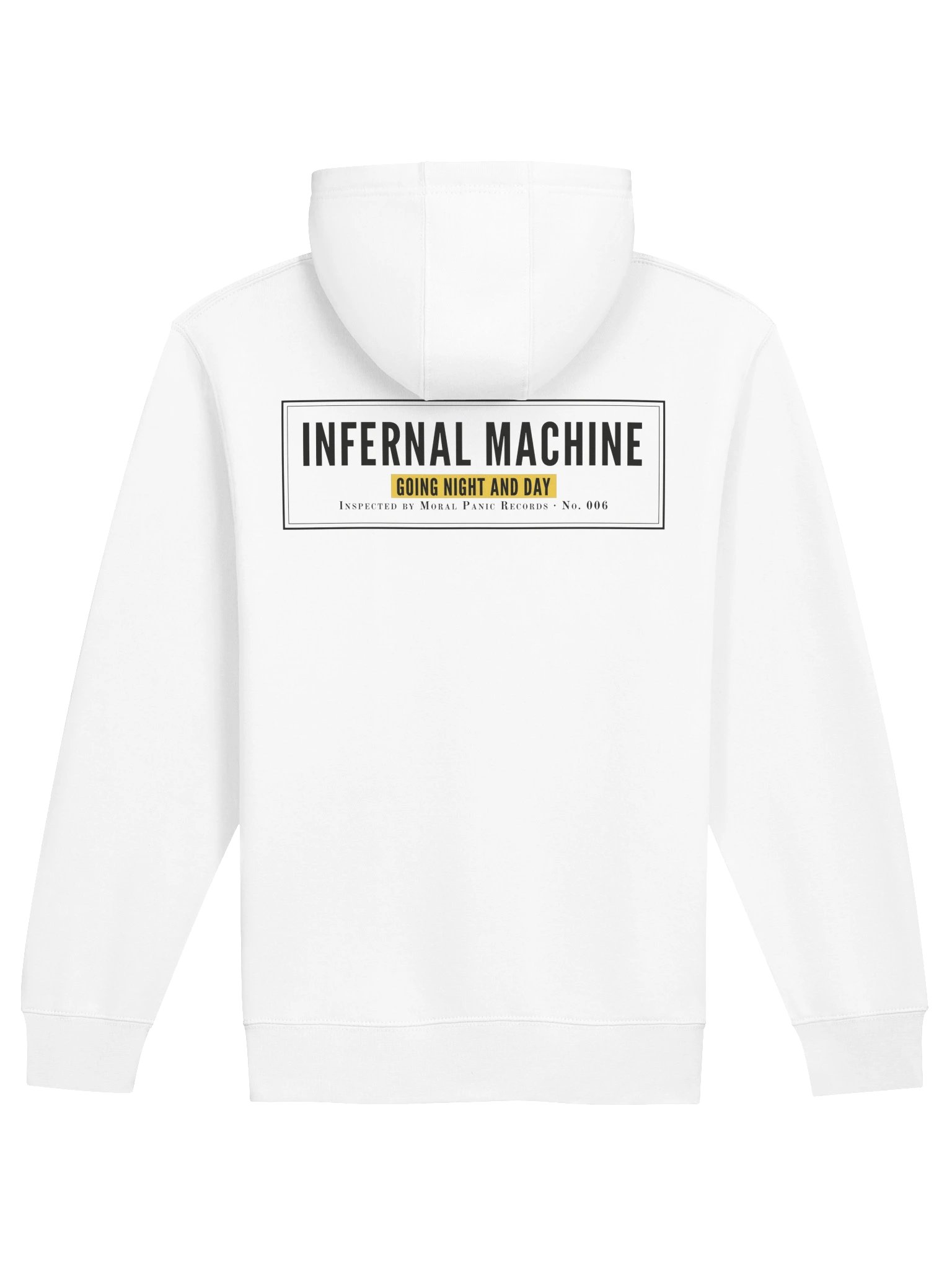 Infernal Machine Zip Hoodie (light colours) product image (1)