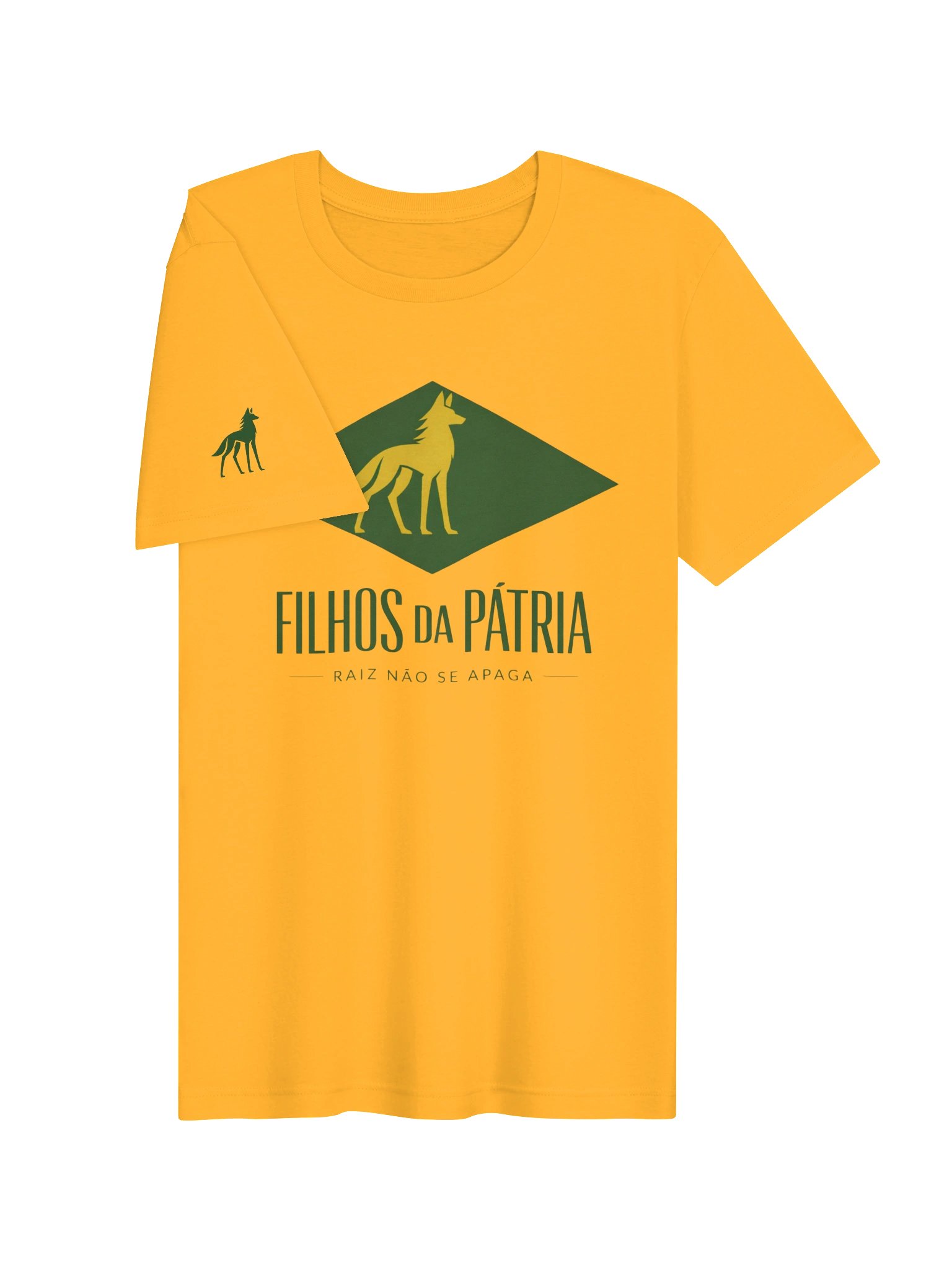 Camiseta Fundadora Filhos da Patria Amarela product image (3)