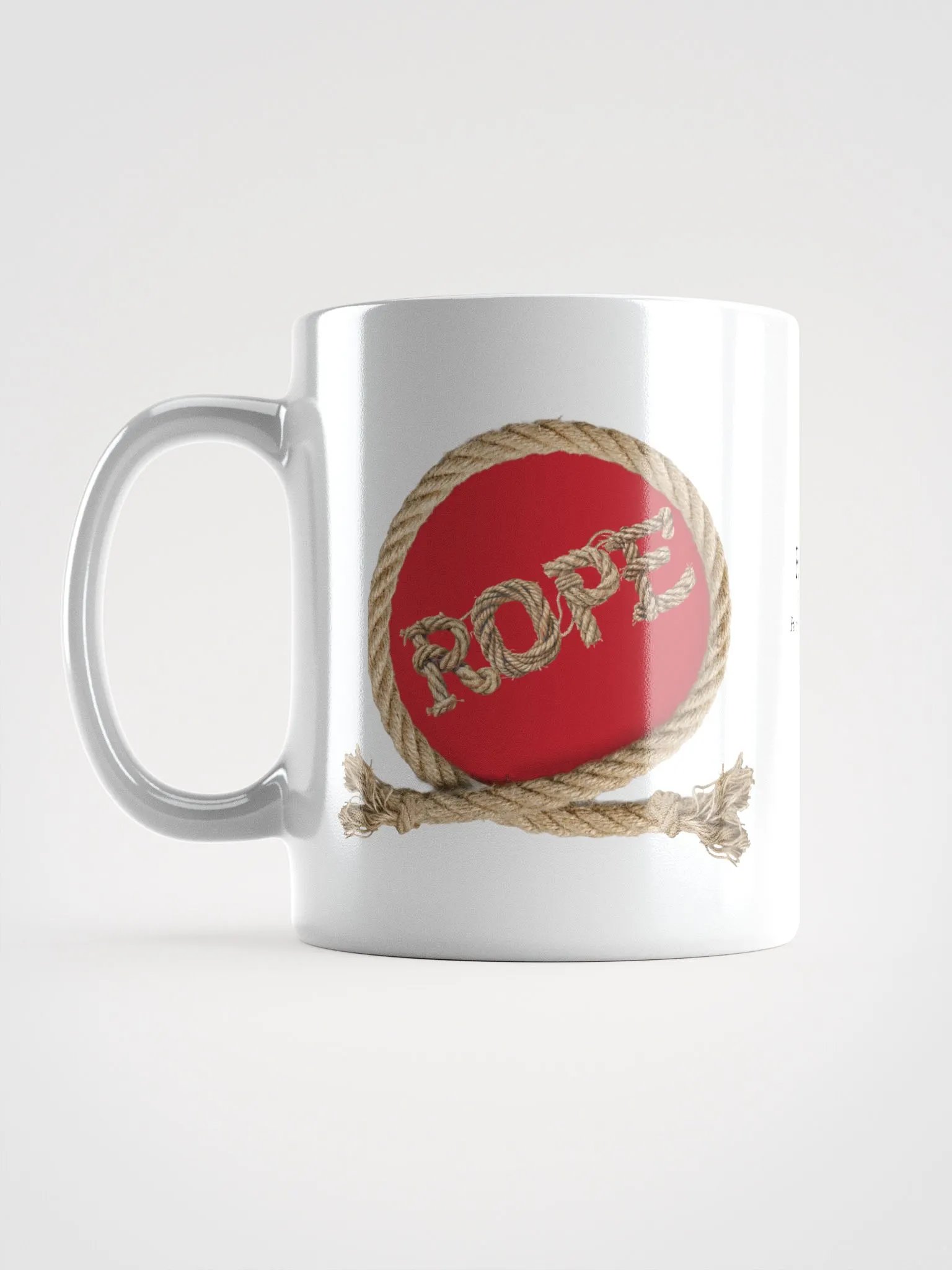 Classic ROPE Design! White Mug product image (6)