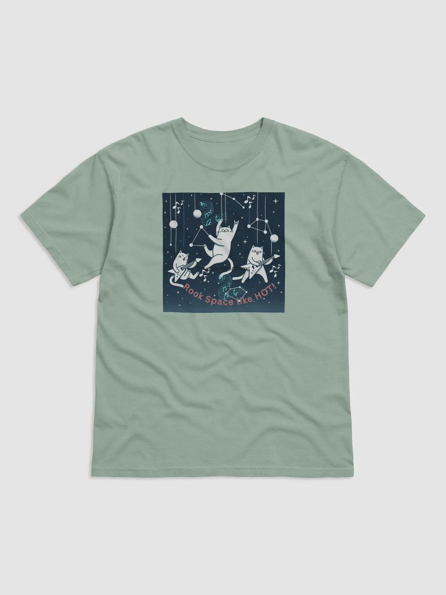 Galactic Rock Cats Heavyweight Tee product image (12)