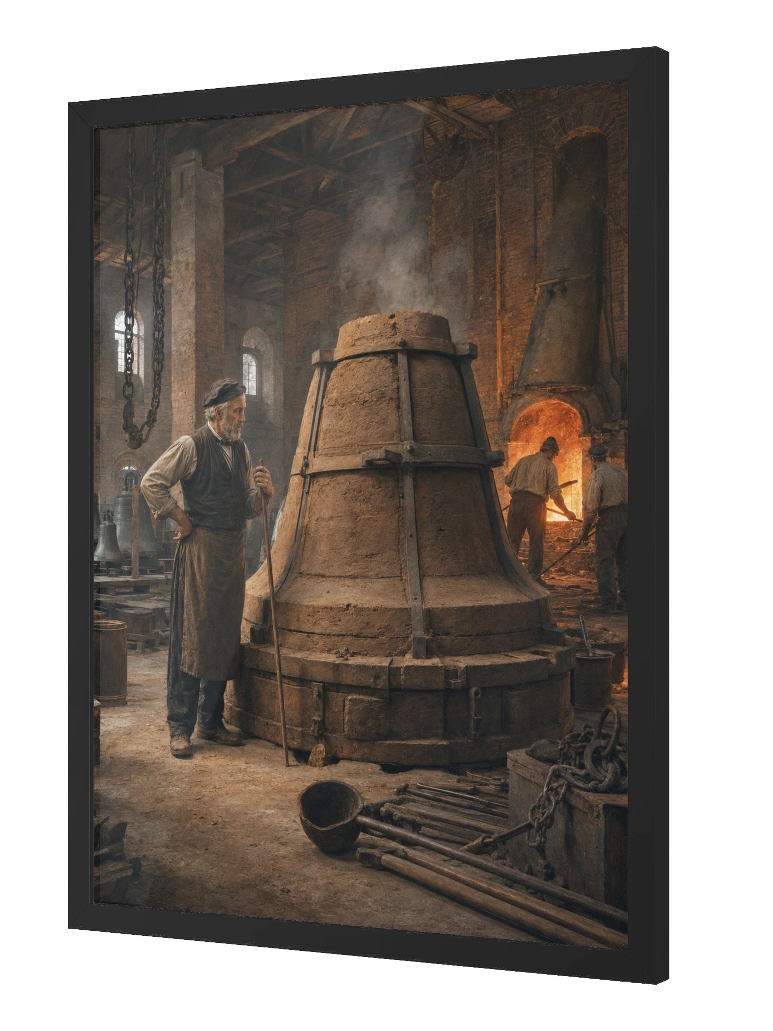 Il Fonditore di Campane — Framed Matte Art Print product image (3)